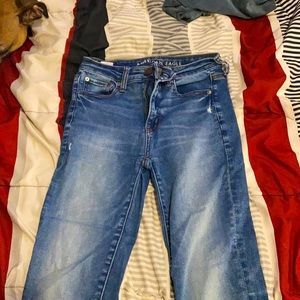 Slightly “ripped” American Eagle Ne(x)t Level Stretch size 4